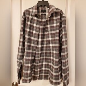 Vince Button-up Shirt in Buckeye, Size Small